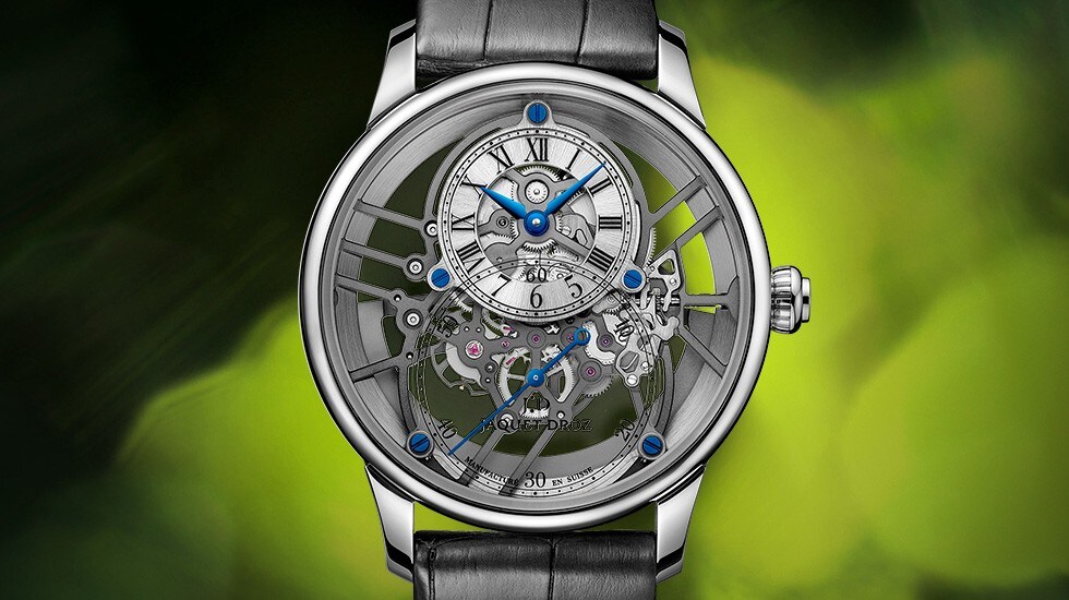 Jaquet Droz, Grande Seconde Skelet-One, J003524240, Front