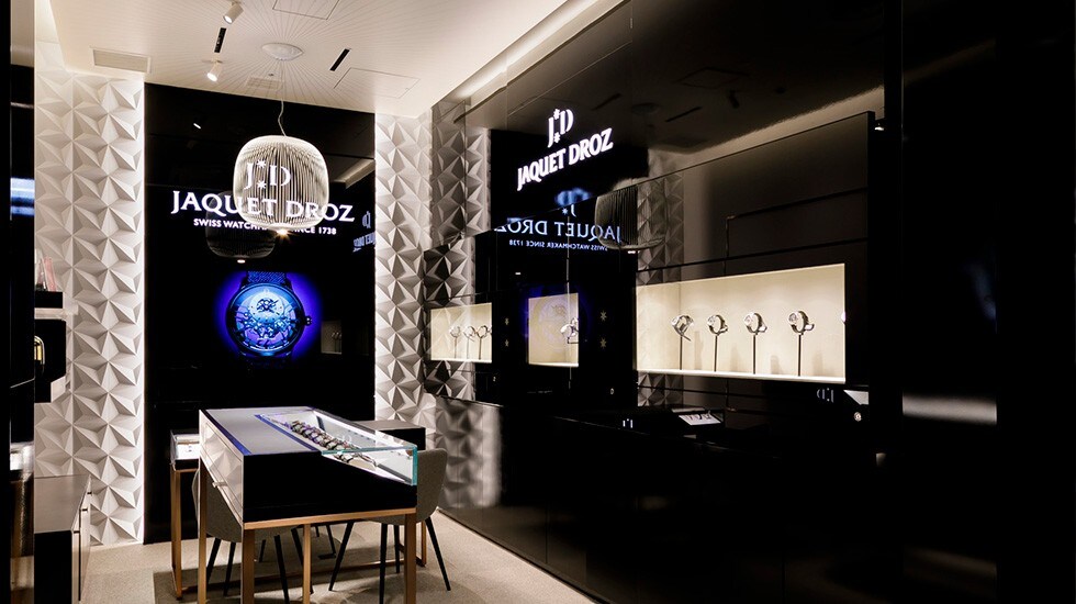 Jaquet Droz, Shop in Shop at Daimaru Shinsaibashi Main building, Osaka, Right View