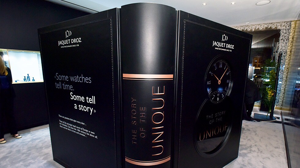 Jaquet Droz, Story Of The Unique Exibition in New York, Exibition Book Back