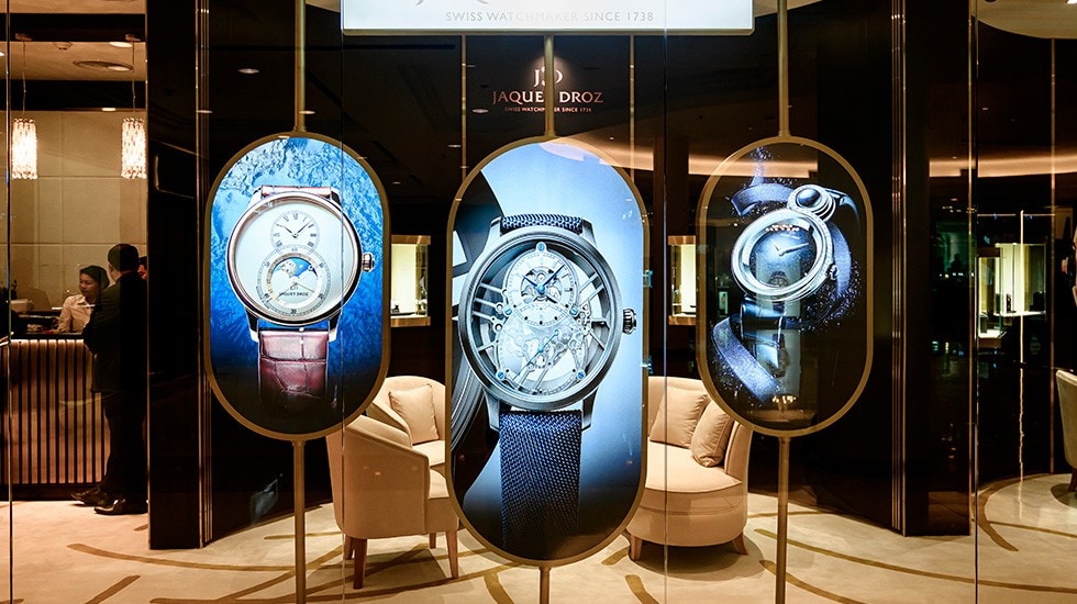 Jaquet Droz, Thailand Opening, Exterior View