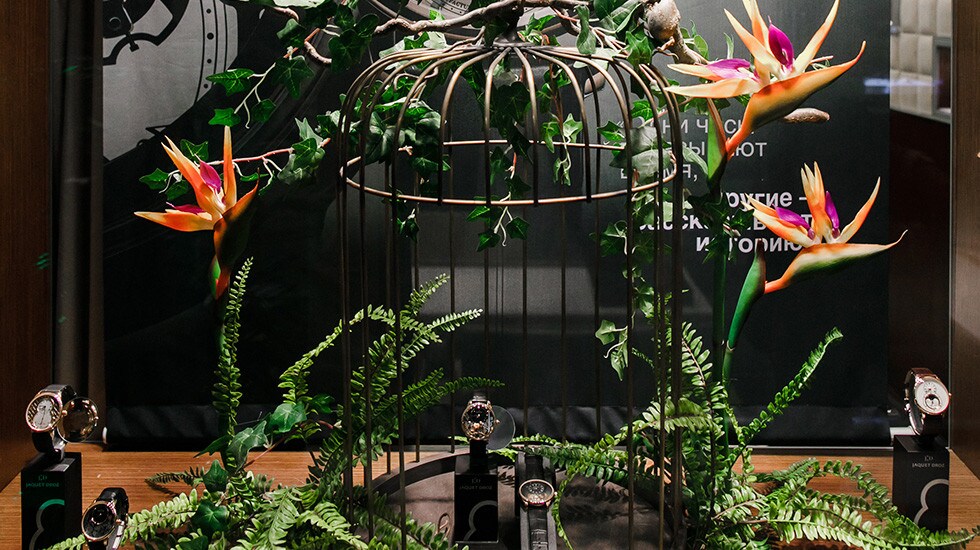 Jaquet Droz, The Story Of The Unique, Bird Cage Showcase