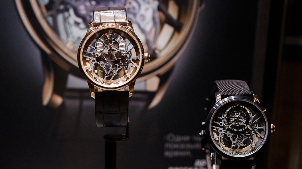 WATCH TIME IN NEW YORK, Grande Seconde Skelet-One