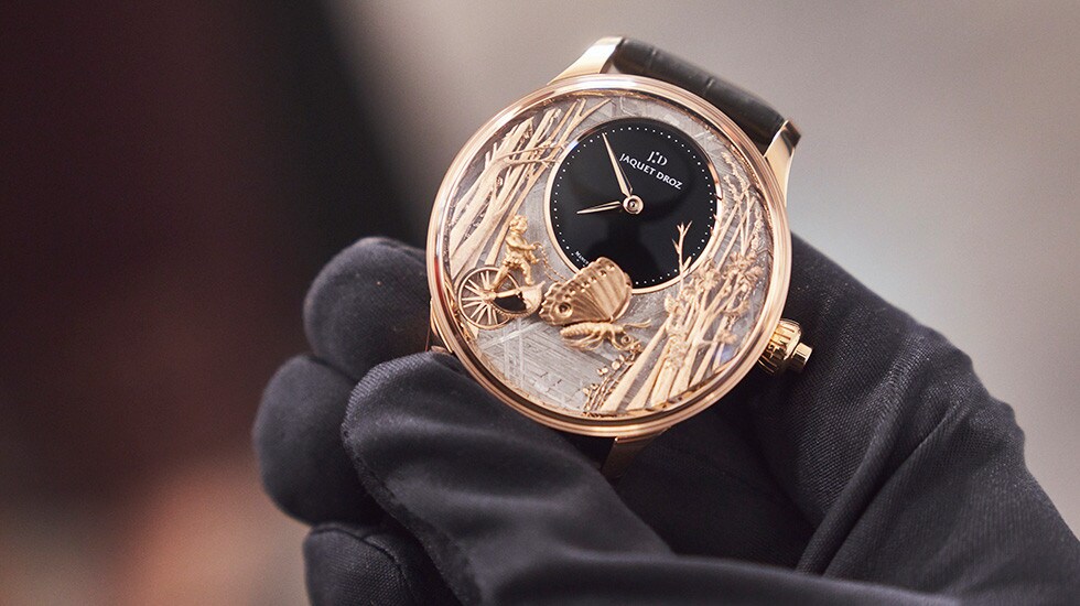 Jaquet Droz, Workshop Event Geneva, ^Loving Butterfly Automaton