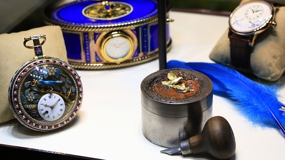 JAQUET DROZ LAS VEGAS EXHIBITION ANTIQUES