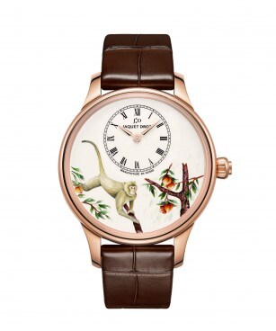 Jaquet Droz, Petite Heure Minute Monkey, J005013208, Front
