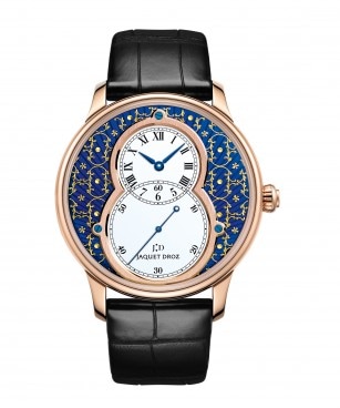 GRANDE SECONDE PAILLONNÉE BY JAQUET DROZ