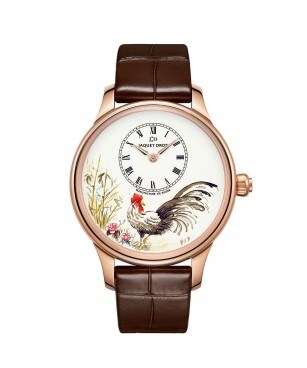 Jaquet Droz, J005013216, Petite Heure Minute Rooster, Front