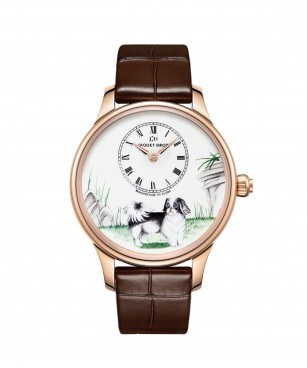 Jaquet Droz, Petite Heure Minute Dog, J005013219, front