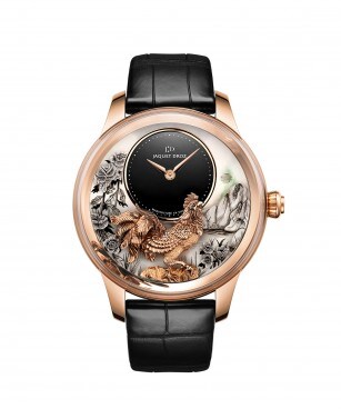 Petite Heure Minute Relief Rooster - Jaquet Droz watch J005023282