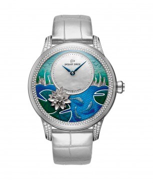 PETITE HEURE MINUTE RELIEF CARPES GREY GOLD