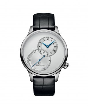 J006010240, Grande Seconde Off-centered Silver, front