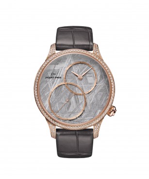 Jaquet Droz, Grande Seconde Off-centered Meteorite, J006013271 ,Front