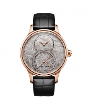 Jaquet droz, J007013270, GRANDE SECONDE QUANTIEME METEORITE, FRONT