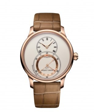 Jaquet Droz, Grande Seconde Quantième Ivory Enamel, J007023200, Front