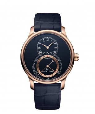 Jaquet Droz, Grande Seconde Quantième Dark Blue Enamel, J007023201, Front