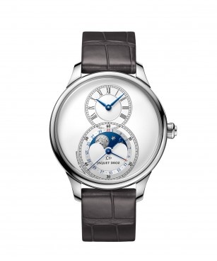 Jaquet Droz, Grande Seconde Moon Silver, J007510240 ,Front