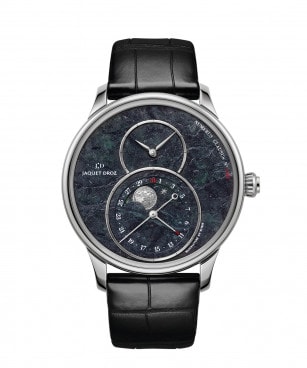J007530271, GRANDE SECONDE MOON SWISS SERPENTINITE