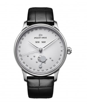 THE ÉCLIPSE SILVER FRONT BY JAQUET DROZ