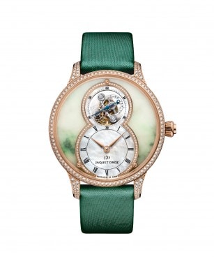 Jaquet Droz, Grande Seconde Tourbillon Jadeite,  J013013281, front