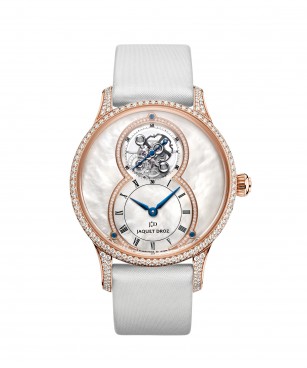 Jaquet Droz, Grande Seconde Tourbillon Mother-of-pearl, J013013580, Front