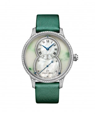 Jaquet Droz, Grande Seconde Jadeite, J014014295, front