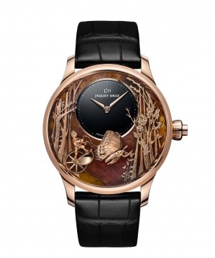 Jaquet Droz, Loving Butterfly Automaton, J032533275, Front