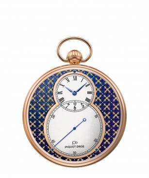 Jaquet Droz, J080033044, The Pocket Watch Paillonnée, Front