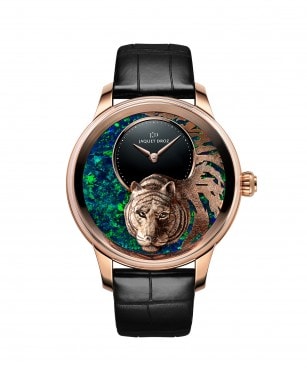 Jaquet Droz, Relief Petite Heure Minute Tiger, J005023300, Front