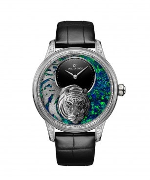 Jaquet Droz, Relief Petite Heure Minute Tiger, J005024288, Front