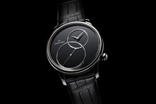 グラン・セコンド オフセンター（GRANDE SECONDE OFF-CENTERED）、ブラックのエッセンス