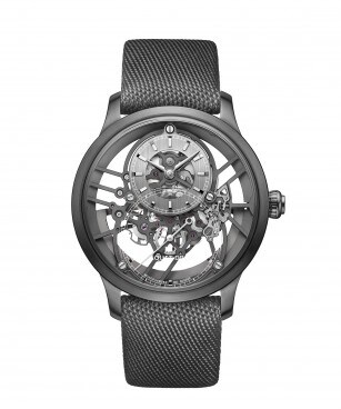 Jaquet Droz, Grande Seconde Skelet-one Plasma Ceramic, J003525542, Front