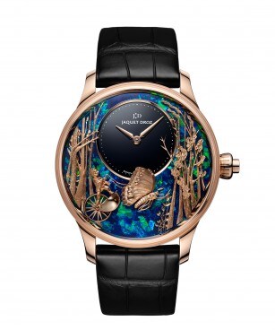 Jaquet Droz, Loving Butterfly Automaton, J032533274, Front