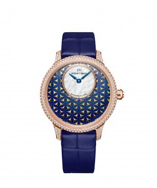 Jaquet Droz, Petite Heure Minute Paillonnée, J005003244, Front