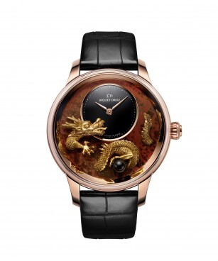 Jaquet Droz, Petite Heure Minute Relief Dragon, J005023292, Front