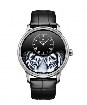 Jaquet Droz, Petite Heure Minute Tiger, J005034275, Front