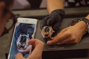 CELEBRATING JAQUET DROZ’S LATEST 2017 NOVELTIES PRESENTATION TO PRESS & CLIENTS, AT THE PARISIAN BOUTIQUE OF 8 RUE DE LA PAIX