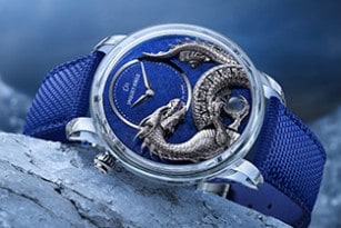 Jaquet Droz, Dragon Automaton Sapphire - Lapis Lazuli