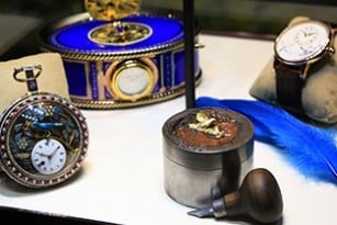 JAQUET DROZ LAS VEGAS EXHIBITION ANTIQUES