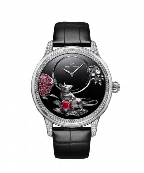 Jaquet Droz, Petite Heure Minute Relief Rat, J005024285, Front