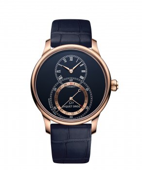 Jaquet Droz, Grande Seconde Quantième Dark Blue Enamel, J007023201, Front