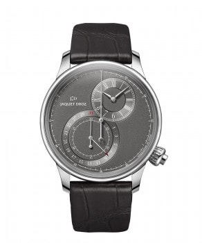Jaquet Droz, Grande Seconde Off-centered Chronograph Gray, J007830242, Front