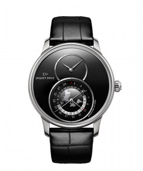 Jaquet Droz, Grande Seconde Dual Time Onyx, J016030271, Front