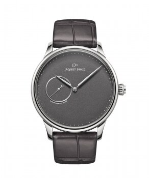 Jaquet Droz, Grande Heure Minute Ardoise, J017030240, Front