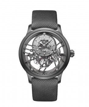 Jaquet Droz, Grande Seconde Skelet-one Plasma Ceramic, J003525542, Front