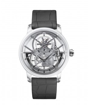 Jaquet Droz, Tourbillon Skelet Sapphire, J0135270021, Front