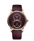 Jaquet Droz, Grande Seconde Quantième Burgundy Enamel, J007023202, Front