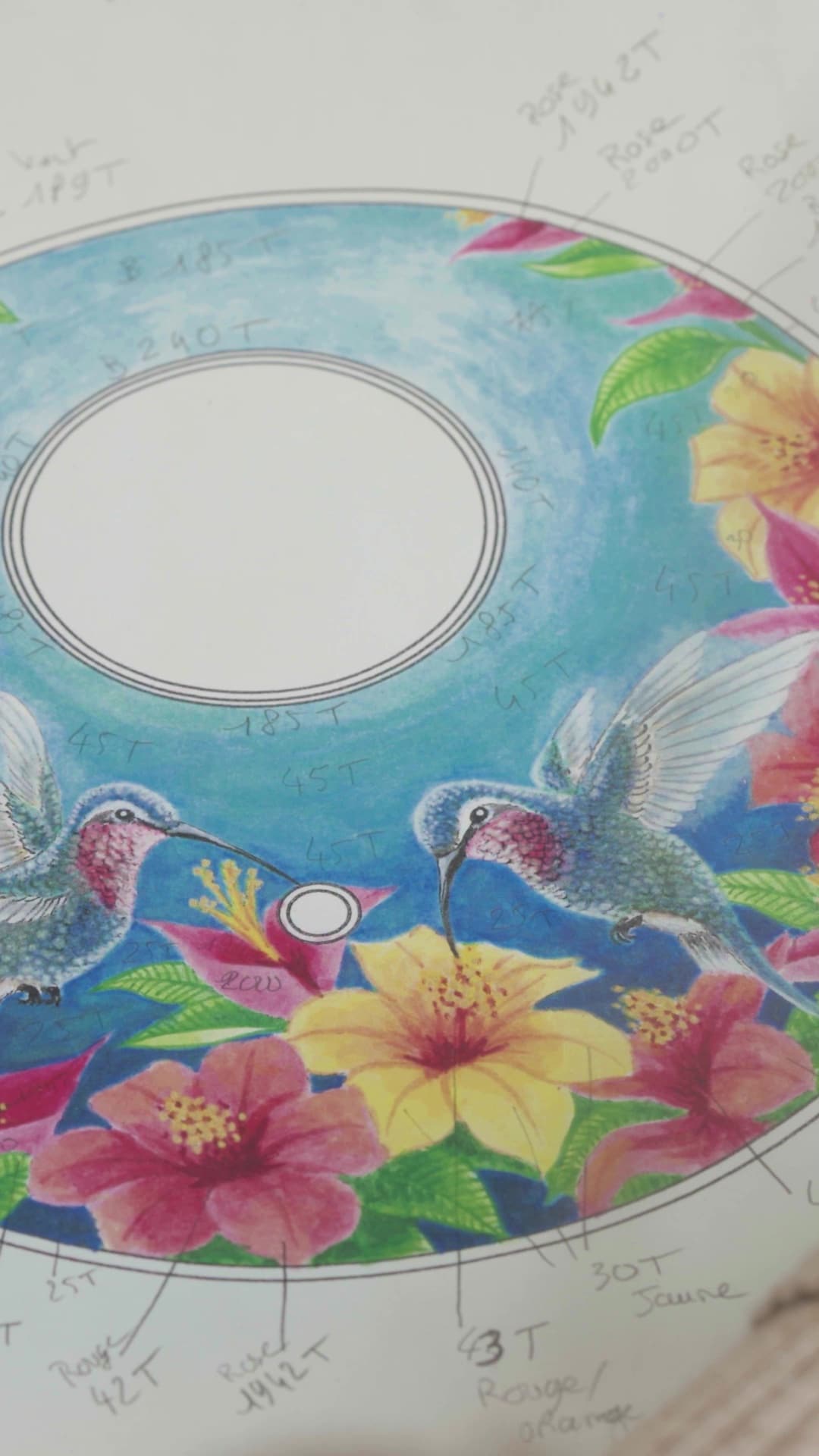 Petite Heure Minute Red Gold - Hummingbird