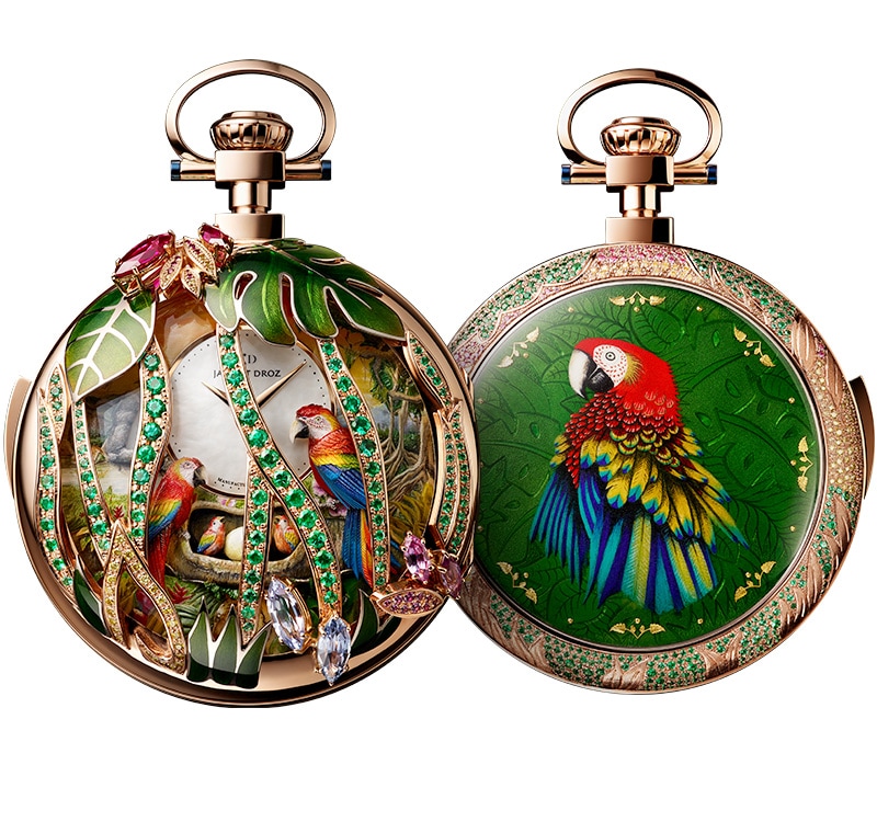 报时鹦鹉三问怀表（Parrot Repeater Pocket Watch）, J080533000